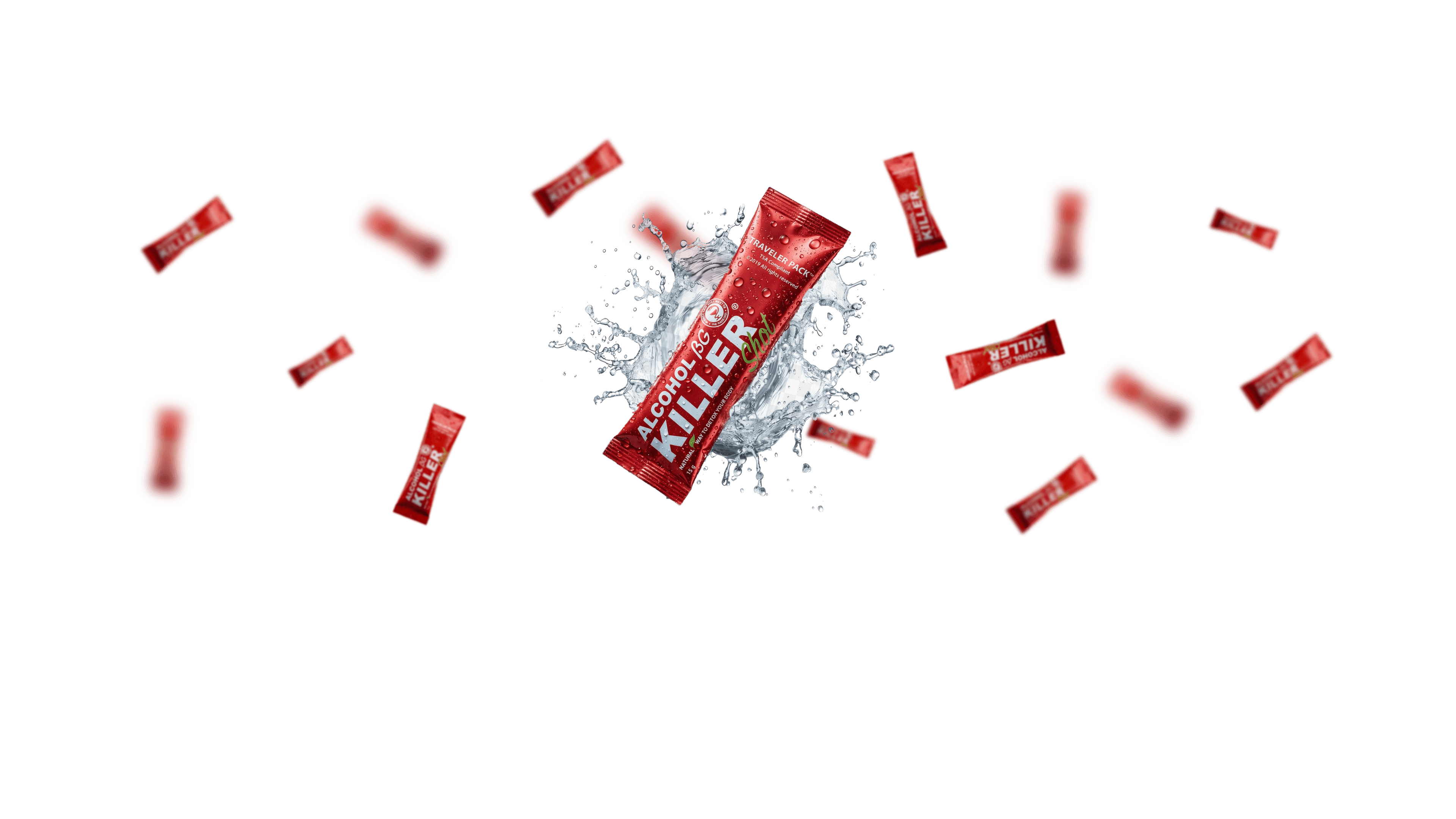 Alcohol Killer Shot sachet product